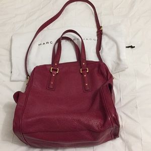Marc by Marc Jacobs red leather bag